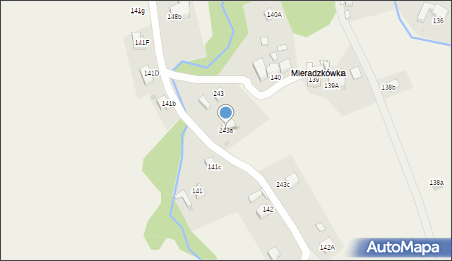 Rokiciny Podhalańskie, Rokiciny Podhalańskie, 243a, mapa Rokiciny Podhalańskie