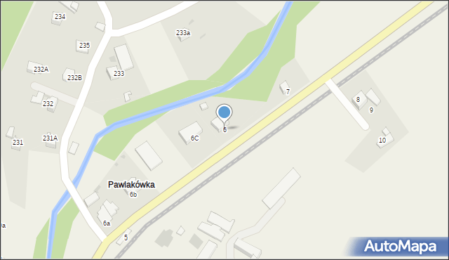 Rokiciny Podhalańskie, Rokiciny Podhalańskie, 6, mapa Rokiciny Podhalańskie