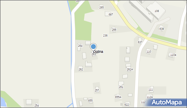 Rokietnica, Rokietnica, 263, mapa Rokietnica