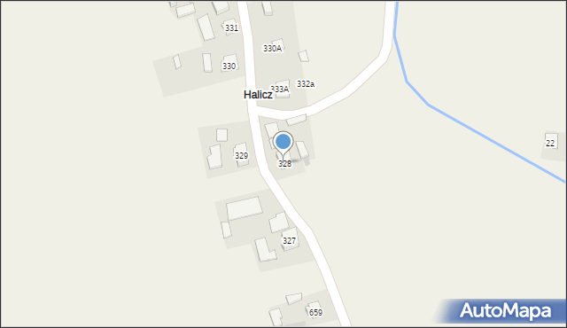 Rokietnica, Rokietnica, 328, mapa Rokietnica