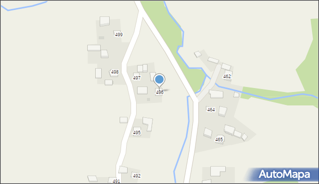 Rokietnica, Rokietnica, 496, mapa Rokietnica