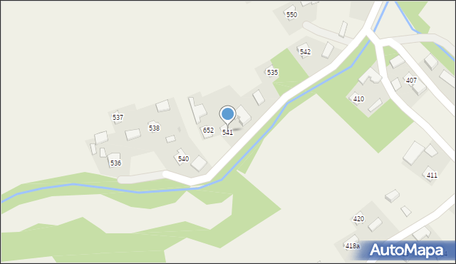 Rokietnica, Rokietnica, 541, mapa Rokietnica