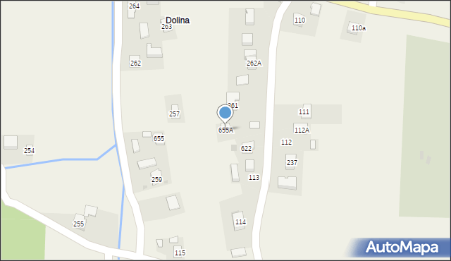 Rokietnica, Rokietnica, 655A, mapa Rokietnica