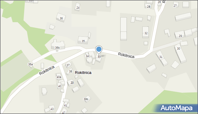 Rokitnica, Rokitnica, 33, mapa Rokitnica