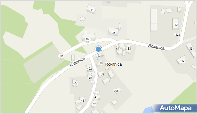 Rokitnica, Rokitnica, 37, mapa Rokitnica