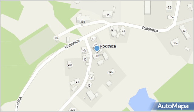 Rokitnica, Rokitnica, 39, mapa Rokitnica