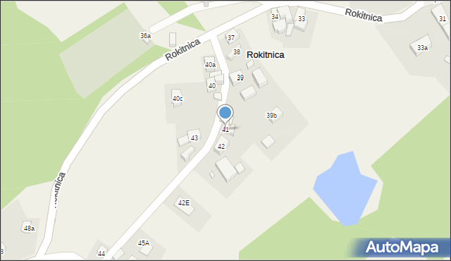 Rokitnica, Rokitnica, 41, mapa Rokitnica