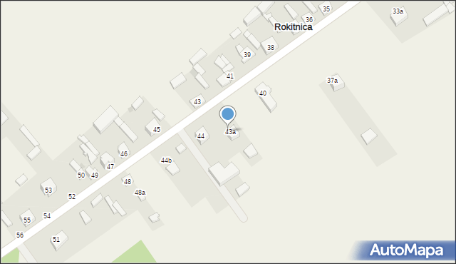 Rokitnica, Rokitnica, 44A, mapa Rokitnica