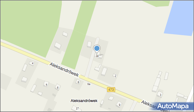 Rokitnica, Rokitnica, 1a, mapa Rokitnica