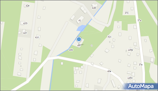 Rokitnica, Rokitnica, 40f, mapa Rokitnica