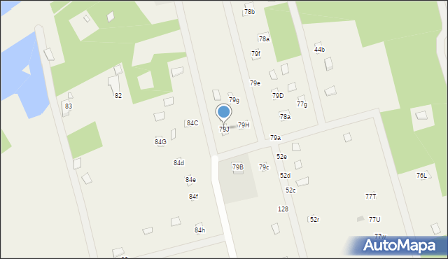 Rokitnica, Rokitnica, 79J, mapa Rokitnica