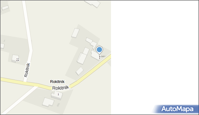 Rokitnik, Rokitnik, 2, mapa Rokitnik