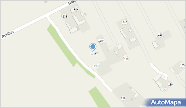 Rokitno, Rokitno, 131a, mapa Rokitno