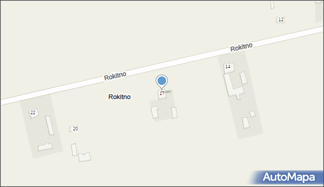 Rokitno, Rokitno, 17, mapa Rokitno