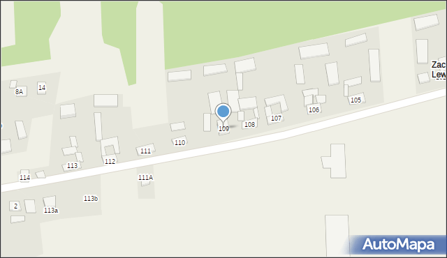 Rokitno, Rokitno, 109, mapa Rokitno