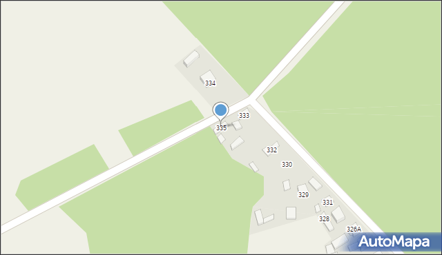 Rokitno, Rokitno, 335, mapa Rokitno