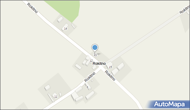 Rokitno, Rokitno, 21, mapa Rokitno