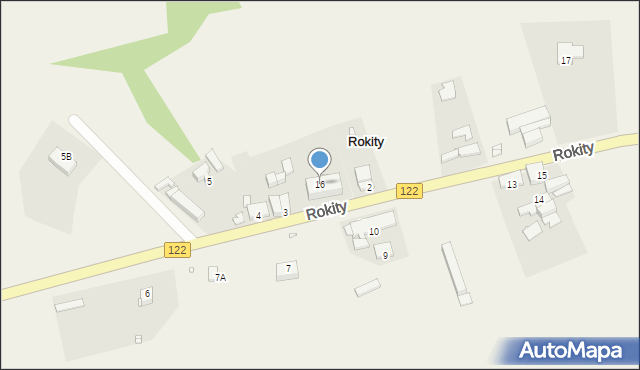 Rokity, Rokity, 16, mapa Rokity