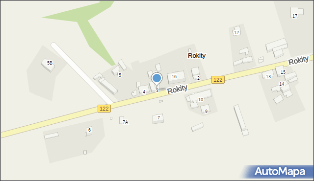 Rokity, Rokity, 3, mapa Rokity