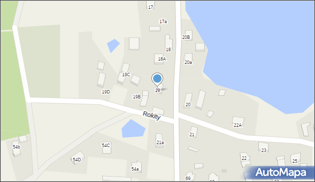Rokity, Rokity, 19, mapa Rokity