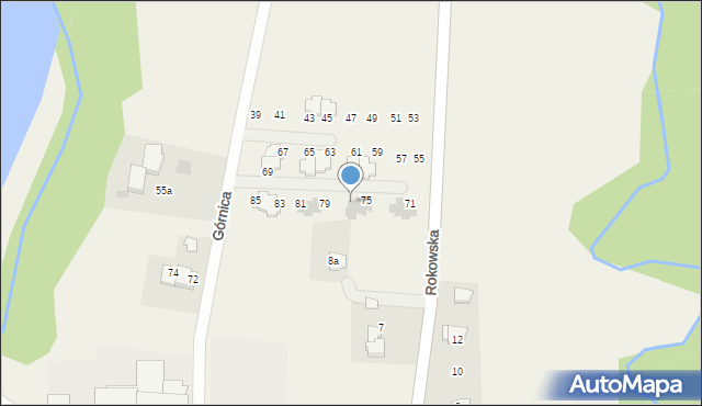 Roków, Roków, 70c, mapa Roków