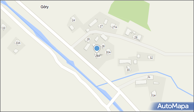 Rokszyce, Rokszyce, 28A, mapa Rokszyce