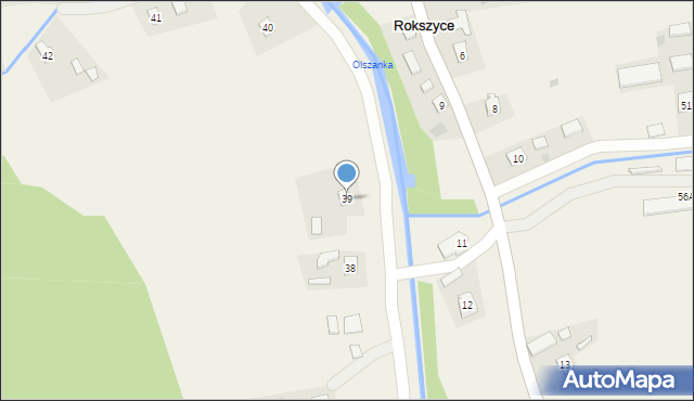 Rokszyce, Rokszyce, 39, mapa Rokszyce