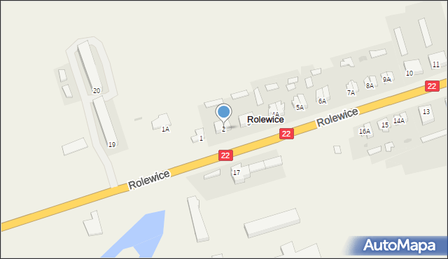 Rolewice, Rolewice, 2, mapa Rolewice