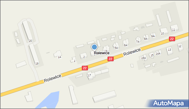 Rolewice, Rolewice, 3, mapa Rolewice