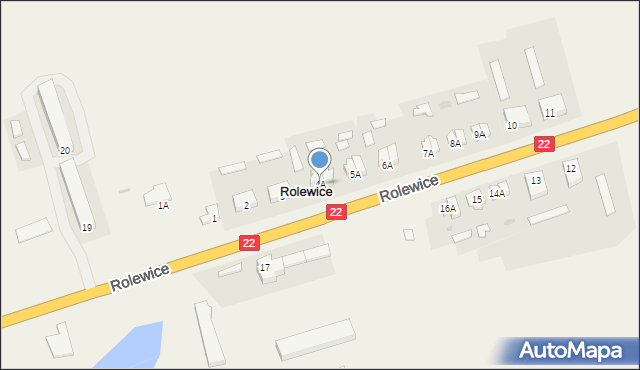 Rolewice, Rolewice, 4A, mapa Rolewice