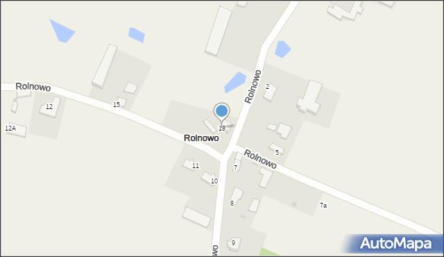 Rolnowo, Rolnowo, 18, mapa Rolnowo