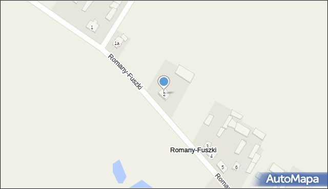 Romany-Fuszki, Romany-Fuszki, 2, mapa Romany-Fuszki