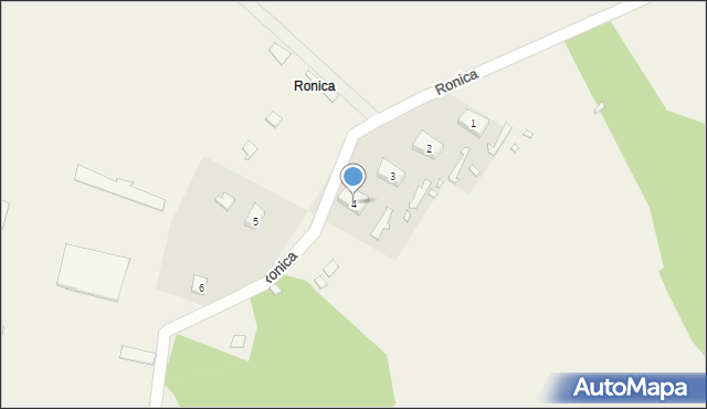 Ronica, Ronica, 4, mapa Ronica