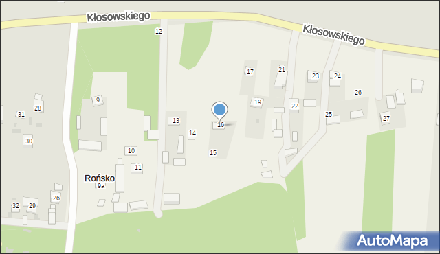 Rońsko, Rońsko, 19, mapa Rońsko