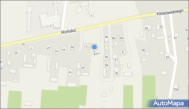 Rońsko, Rońsko, 4, mapa Rońsko