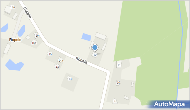 Ropele, Ropele, 12, mapa Ropele