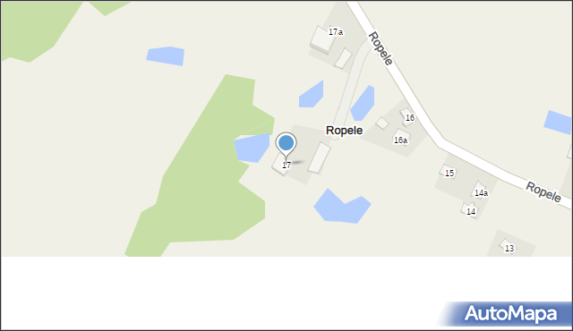 Ropele, Ropele, 17, mapa Ropele