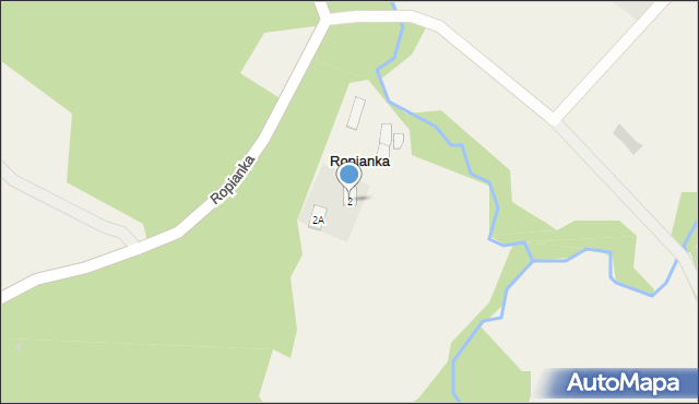 Ropianka, Ropianka, 2, mapa Ropianka