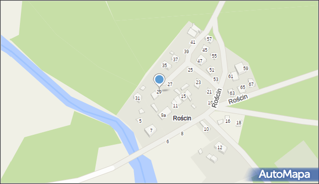 Rościn, Rościn, 29, mapa Rościn