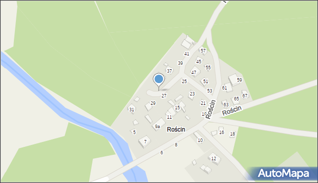 Rościn, Rościn, 33, mapa Rościn