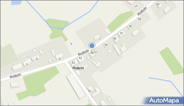 Rościn, Rościn, 54, mapa Rościn