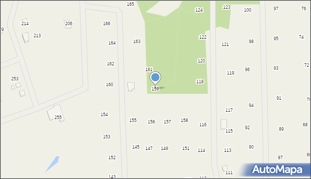 Rościnno, Rościnno, 159, mapa Rościnno