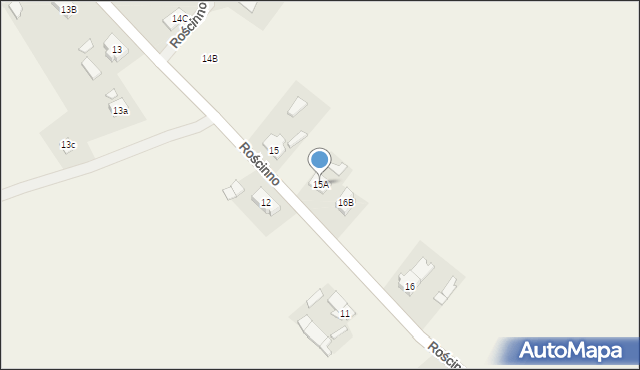Rościnno, Rościnno, 15A, mapa Rościnno