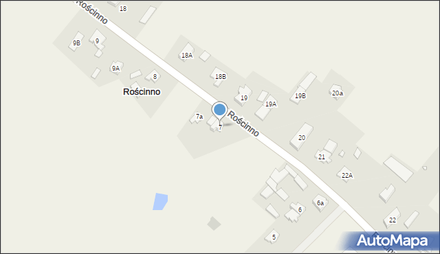 Rościnno, Rościnno, 7, mapa Rościnno