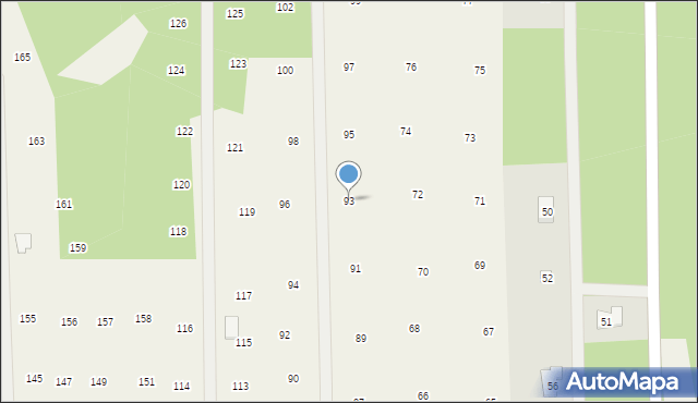 Rościnno, Rościnno, 93, mapa Rościnno