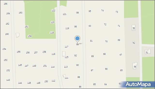 Rościnno, Rościnno, 94, mapa Rościnno