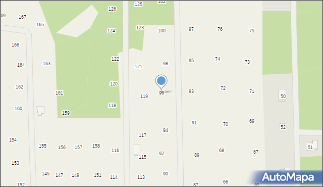 Rościnno, Rościnno, 96, mapa Rościnno