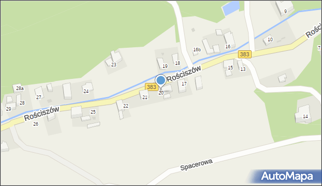 Rościszów, Rościszów, 20, mapa Rościszów