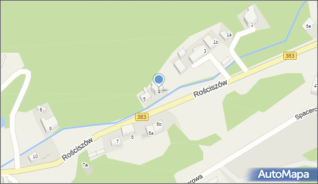 Rościszów, Rościszów, 4, mapa Rościszów