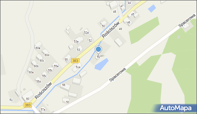 Rościszów, Rościszów, 51, mapa Rościszów